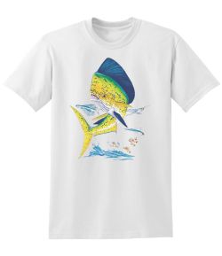 Bull Dolphin - American Fisherman 50/50 Tee