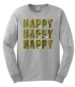 Happy Happy Happy Long Sleeve T-Shirt