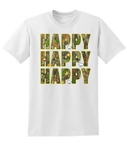 Happy Happy Happy 50/50 Tee