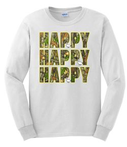 Happy Happy Happy Long Sleeve T-Shirt