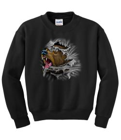 Bear Ripping Crew Neck Sweatshirt - MENS Sizing