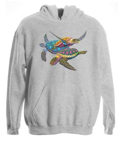 Turtle Trio Pullover Hooded Sweatshirt