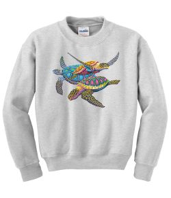 Turtle Trio Crew Neck Sweatshirt - MENS Sizing