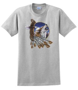 Wolf and Eagle T-Shirt