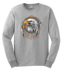 Dreamcatcher Eagle Long Sleeve T-Shirt
