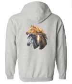 Horses Zip Hoodies