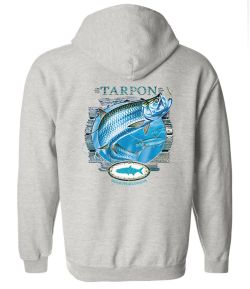 Tarpon Zip Up Hooded Sweatshirt