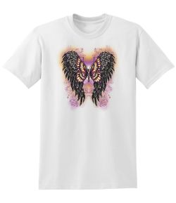 Wings and Butterfly 50/50 Tee