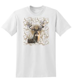 Wild Life Night Buck 50/50 Tee