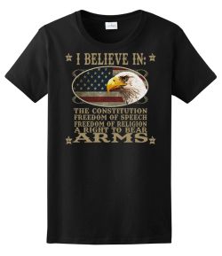 I Believe In The Constitution Ladies Tee