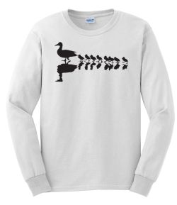 Mother and Ducklings Long Sleeve T-Shirt
