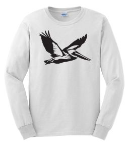 Flying Pelican Long Sleeve T-Shirt