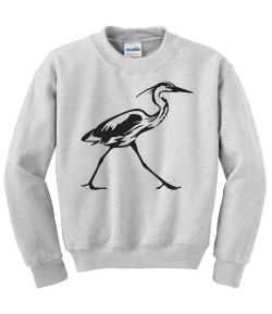 Great Heron Crew Neck Sweatshirt - MENS Sizing