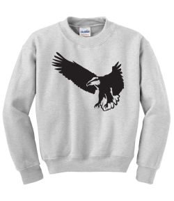 The Eagle is Landing Crew Neck Sweatshirt