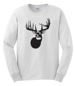 The Legend Whitetail Deer Long Sleeve T-Shirt