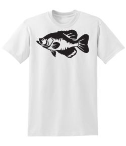 Black Crappie 50/50 Tee