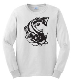 Flathead Catfish Long Sleeve T-Shirt