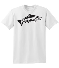 Chinook Salmon Leap 50/50 Tee