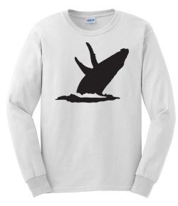 Humpback Breaching Long Sleeve T-Shirt