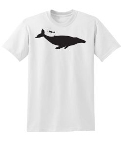 Whale and Diver 50/50 Tee