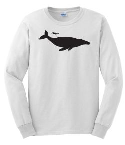 Whale and Diver Long Sleeve T-Shirt