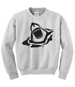 Great White Bite Crew Neck Sweatshirt - MENS Sizing