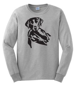 Lab Retreiving Duck Long Sleeve T-Shirt