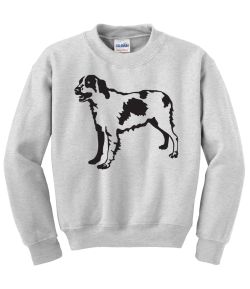 Brittany Spaniel 2 Crew Neck Sweatshirt - MENS Sizing