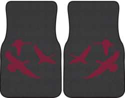 Canadians Eh? Geese Silhouette Car Mats