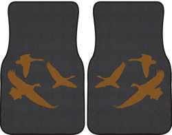 Canadians Eh? Geese Silhouette Car Mats