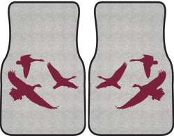 Canadians Eh? Geese Silhouette Car Mats