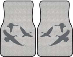 Canadians Eh? Geese Silhouette Car Mats