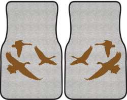 Canadians Eh? Geese Silhouette Car Mats
