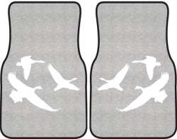 Canadians Eh? Geese Silhouette Car Mats