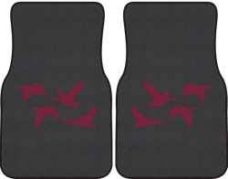 Honker Heaven Geese Silhouette Car Mats
