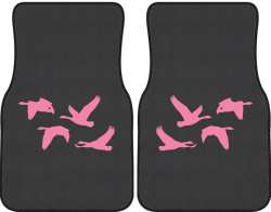Honker Heaven Geese Silhouette Car Mats