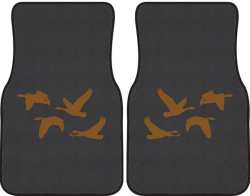 Honker Heaven Geese Silhouette Car Mats