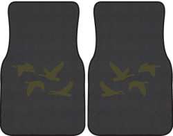 Honker Heaven Geese Silhouette Car Mats