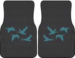 Honker Heaven Geese Silhouette Car Mats