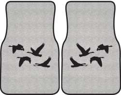 Honker Heaven Geese Silhouette Car Mats