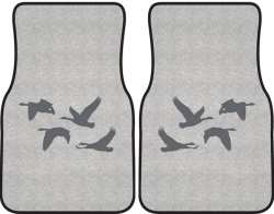 Honker Heaven Geese Silhouette Car Mats