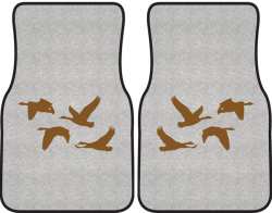 Honker Heaven Geese Silhouette Car Mats