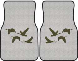 Honker Heaven Geese Silhouette Car Mats