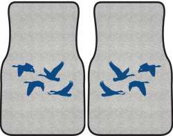 Honker Heaven Geese Silhouette Car Mats