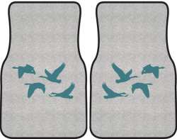 Honker Heaven Geese Silhouette Car Mats