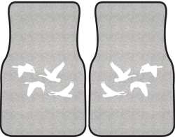 Honker Heaven Geese Silhouette Car Mats