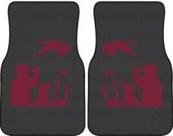 Goose Call Silhouette Car Mats
