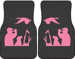 Goose Call Silhouette Car Mats