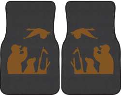 Goose Call Silhouette Car Mats