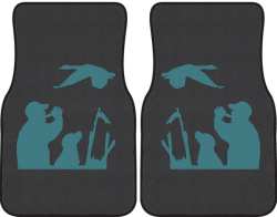 Goose Call Silhouette Car Mats